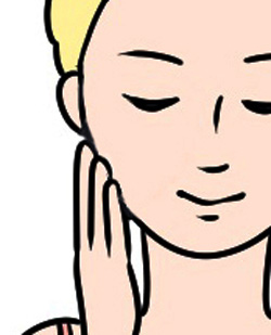 肌の変化を感じる